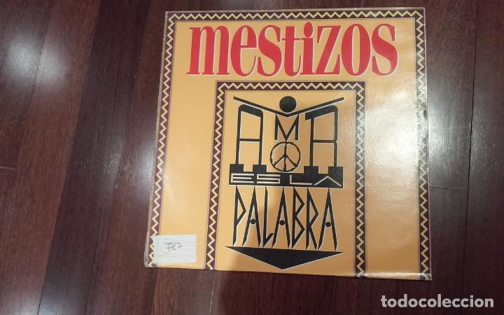 Discos de vinilo: Mestizos-amor es la palabra.maxi - Foto 1