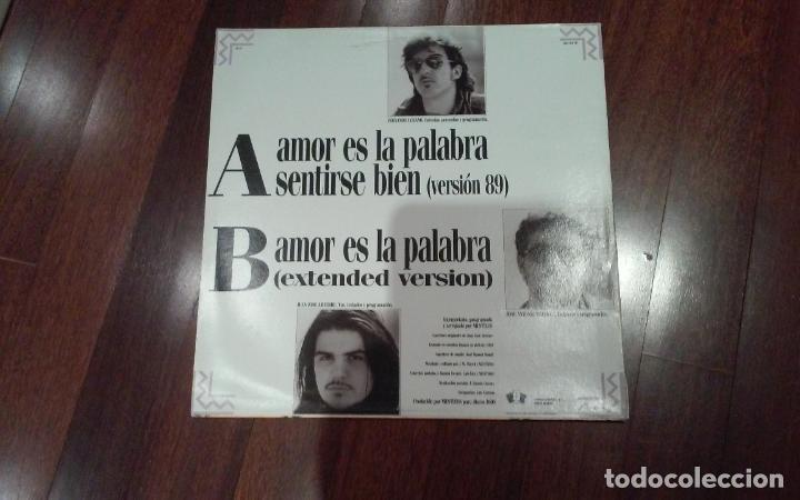 Discos de vinilo: Mestizos-amor es la palabra.maxi - Foto 2