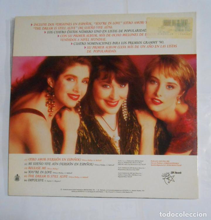 Discos de vinilo: WILSON PHILLIPS. - LAS MEJORES. LP. TDKLP7 - Foto 2
