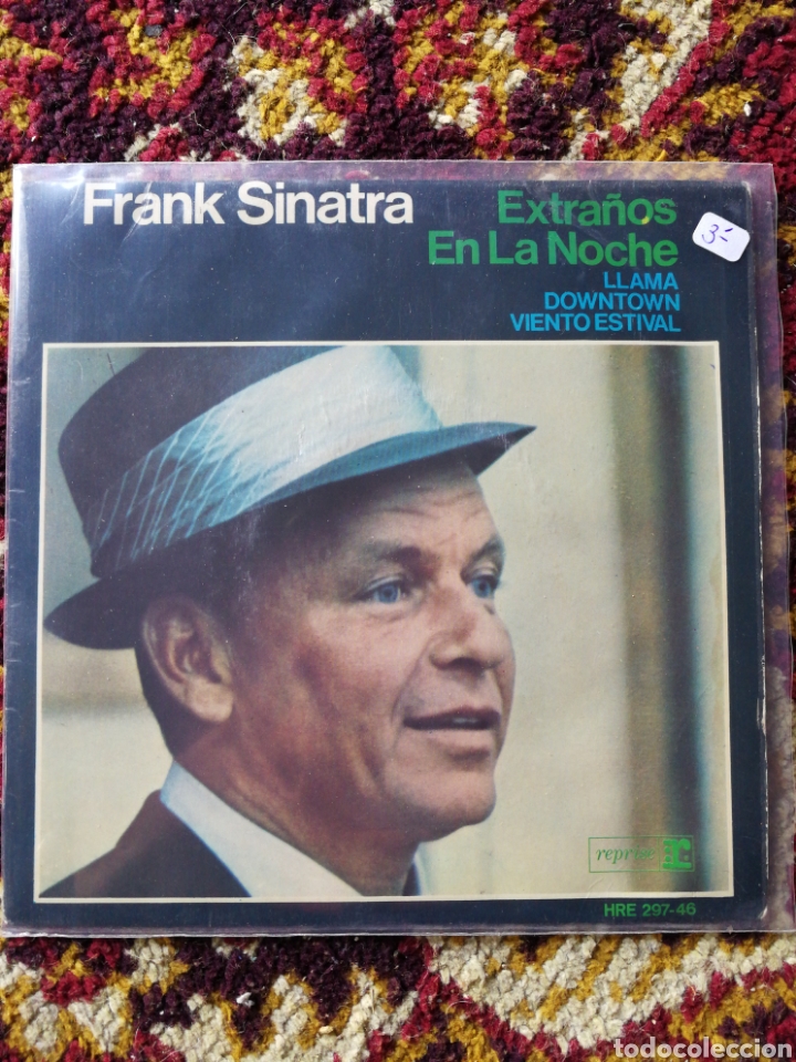 Discos de vinilo: SINGLE FRANK SINATRA- EXTRA&Ntilde;OS EN LA NOCHE, 1966. - Foto 1