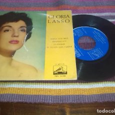 Discos de vinilo: GLORIA LASSO LLAMAME TEMA EUROVISION ESPAÑA 1962 EP VINILO 4 TEMAS MARIA DOLORES. Lote 121224531