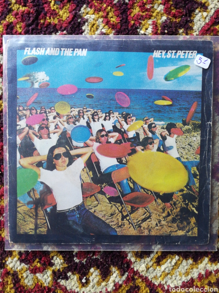 Discos de vinilo: SINGLE FLASH AND THE PAN- HEY, ST.PETER, 1977. - Foto 1