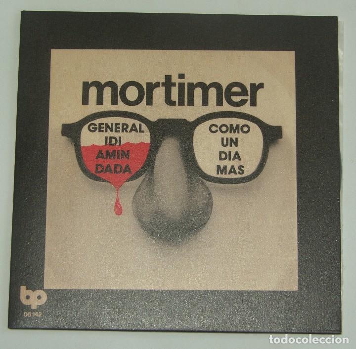 Discos de vinilo: MORTIMER / GENERAL IDI AMIN DADA / COMO UN DIAS MAS (SINGLE MUNSTER) - Foto 1