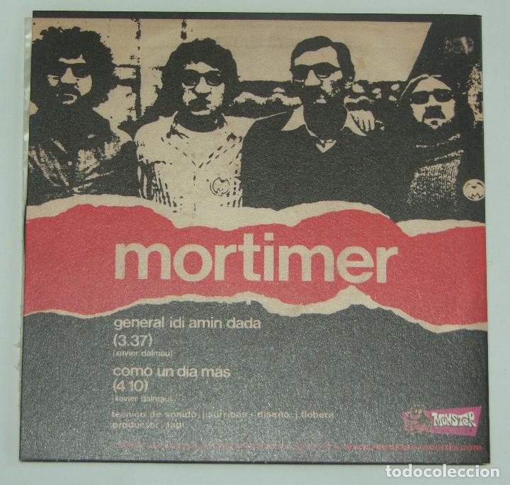 Discos de vinilo: MORTIMER / GENERAL IDI AMIN DADA / COMO UN DIAS MAS (SINGLE MUNSTER) - Foto 2
