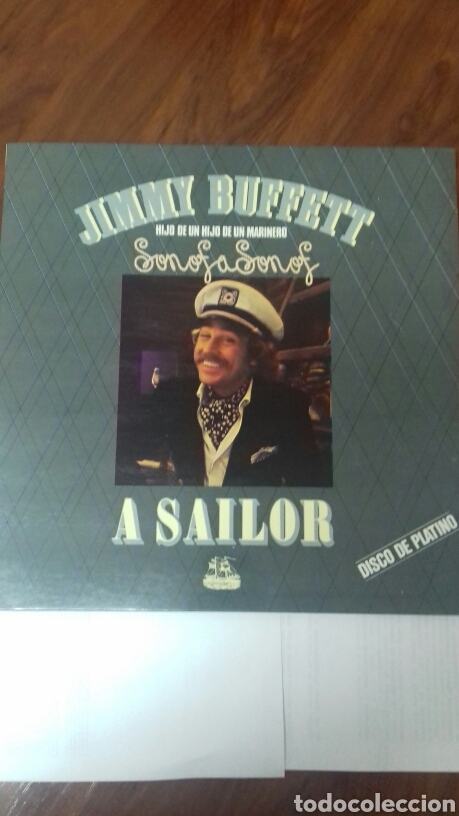 Discos de vinilo: Jimmy Buffett. A Sailor. 1.978. - Foto 1