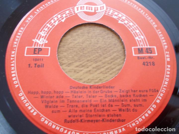 Discos de vinilo: DEUTSCHE KINDERLIEDER. - Foto 2