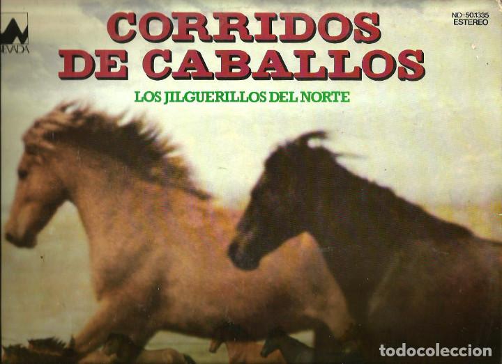 Dischi in vinile: LP LOS JILGUERILLOS DEL NORTE : CORRIDOS DE CABALLOS