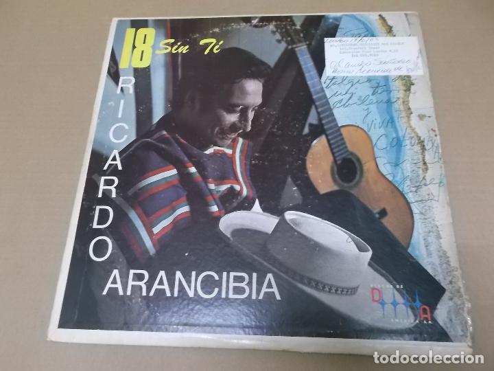 Discos de vinilo: RICARDO ARANCIBIA (LP) 18 SIN TI A&Ntilde;O 1969 &ndash; EDICION MEXICO