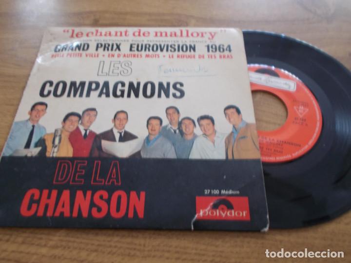Discos de vinilo: LES COMPAGNONS DE LA CHANSON. EUROVISION 1964 - Foto 1