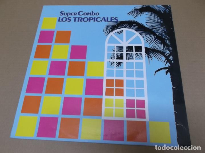 Discos de vinilo: LOS TROPICALES (LP) SUPER-COMBO A&Ntilde;O 1990 - Foto 1