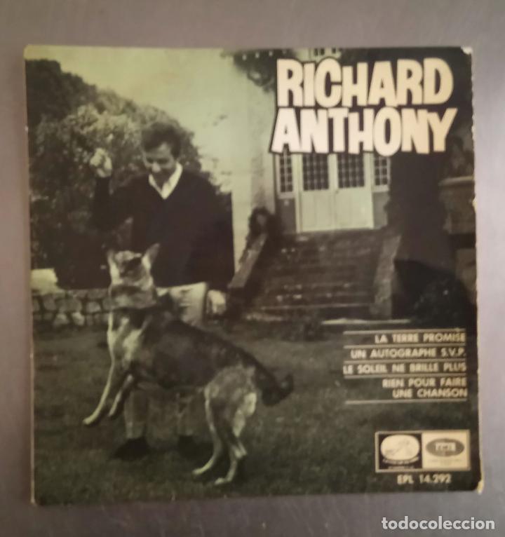 Discos de vinilo: Richard anthony - la terre promise + 3, - Foto 1