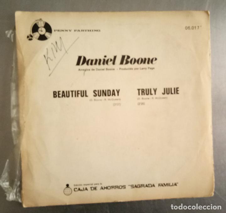 Discos de vinilo: DANIEL BOONE - BEAUTIFUL SUNDAY - Foto 2