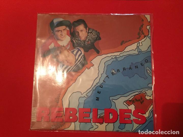 Discos de vinilo: Los Rebeldes - Mediterraneo - Foto 1