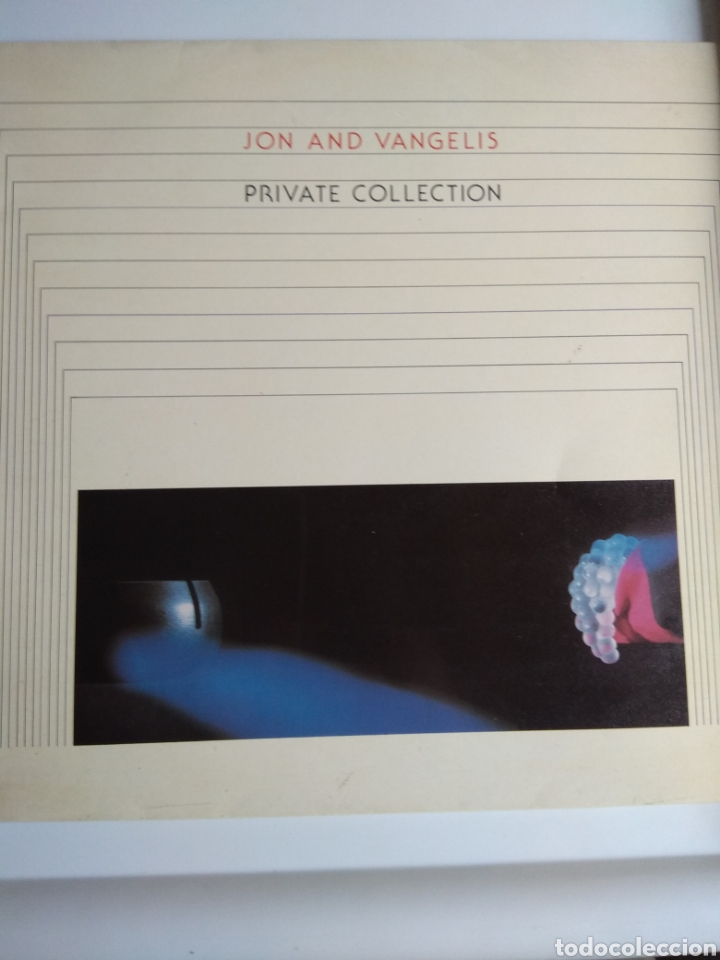 Discos de vinilo: LP JON AND VANGELIS PRIVATE COLLECTION - Foto 1