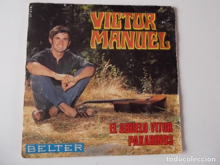 Discos de vinilo: VICTOR MANUEL - El abuelo Vitor - Foto 2