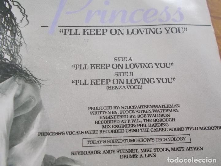 Discos de vinilo: PRINCESS. I&acute;LL KEEP ON LOVING YOU - Foto 3