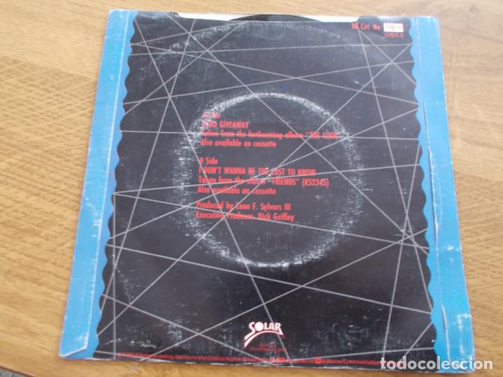 Discos de vinilo: SHALAMAR. DEAD GIVEAWAY. - Foto 2
