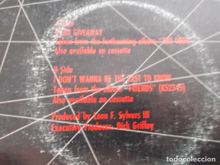 Discos de vinilo: SHALAMAR. DEAD GIVEAWAY. - Foto 3