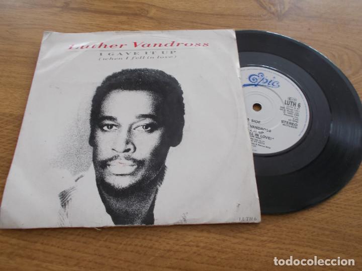 Discos de vinilo: LUTHER VANDROSS. I GAVE IT UP - Foto 1