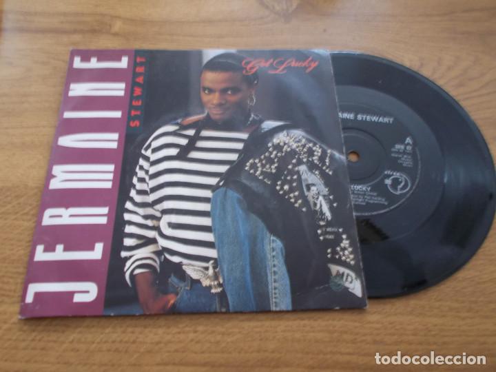 Discos de vinilo: JERMAINE STEWART. GET LUCKY - Foto 1