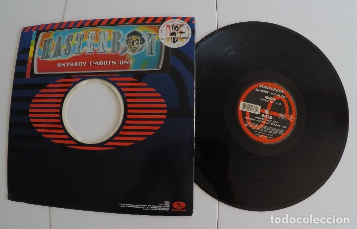 Discos de vinilo: Masterboy - Anybody (Movin On) - Foto 1