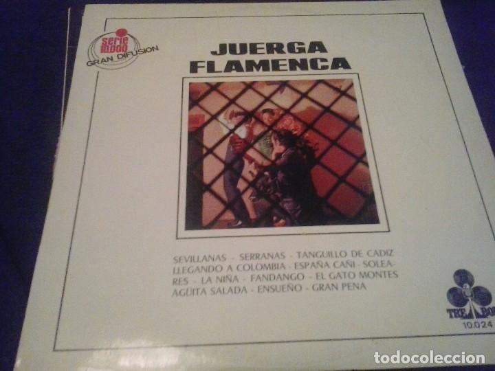 Discos de vinilo: JUERGA FLAMENCA LP VARIOUS - Foto 1