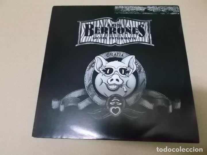 Discos de vinilo: LOS BERRONES (SN) LA DEL ESTUDIANTE A&Ntilde;O 1990 &ndash; PROMOCIONAL - Foto 1