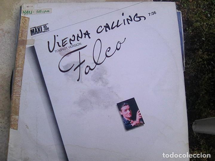 Discos de vinilo: Falco - Vienna calling - tourist version - (GIG - Polygram, 1986) - Foto 1
