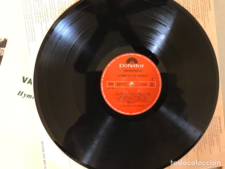 Discos de vinilo: Hymns to the silence. Van Morrison - Foto 5