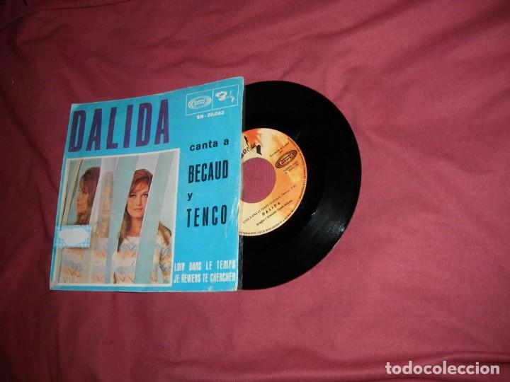 DALIDA - CANTA A BECAUD Y TENCO SINGLE ESPAÑOL 1967 (Música - Discos - Singles Vinilo - Canción Francesa e Italiana)