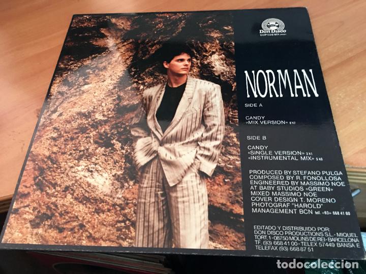 Discos de vinilo: NORMAN (CANDY MAXI ESPA&Ntilde;A 1989 (B-23) - Foto 3