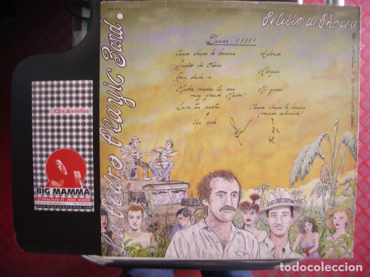 Discos de vinilo: LA PEDRO PLAYIC BAND- PELILLO DE PHOCCA. LP - Foto 2