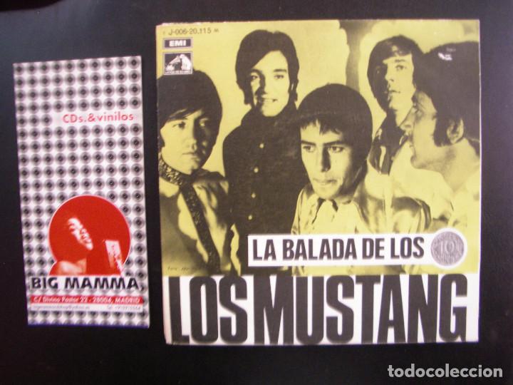 Discos de vinilo: LOS MUSTANG- LA BALADA DE LOS MUSTANG. SINGLE. COMO NUEVO. - Foto 1