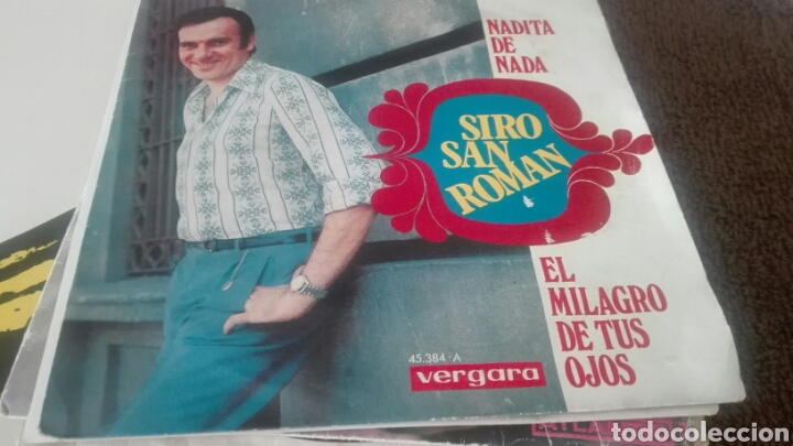 Discos de vinilo: Disco vinilo SIRO SAN ROMAN - Foto 1