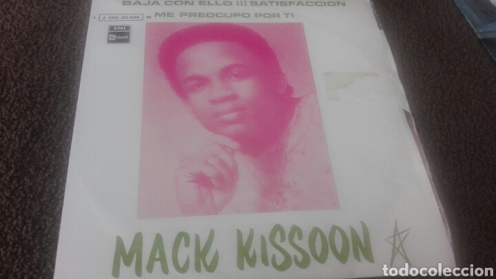 Discos de vinilo: Disco vinilo MACK KISSOON - Foto 1
