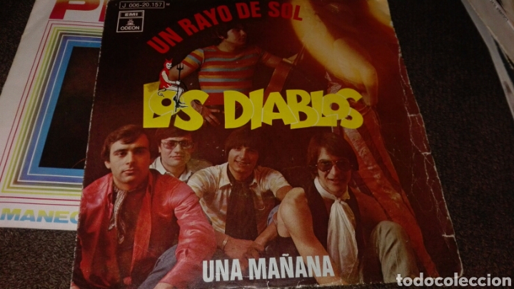 Discos de vinilo: Disco vinilo LOS DIABLOS - Foto 1