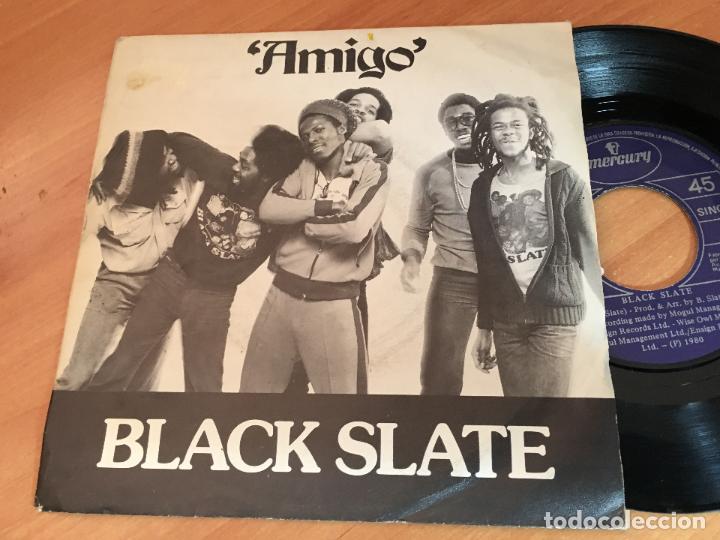 Discos de vinilo: BLACK SLATE (AMIGO) SINGLE ESPA&Ntilde;A 1980 (EPI11) - Foto 1
