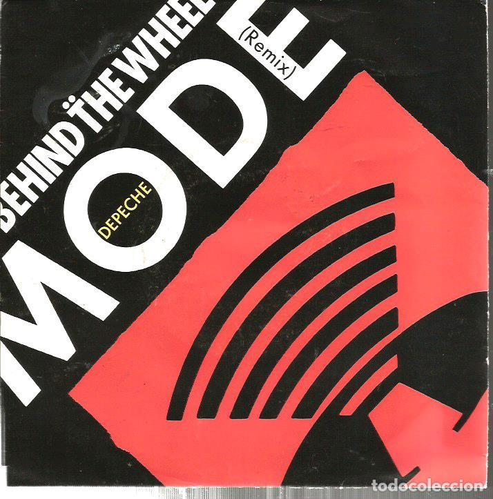 Discos de vinilo: SG DESPECHE MODE : BEHIND THE WHEEL ( REMIX ) - Foto 1