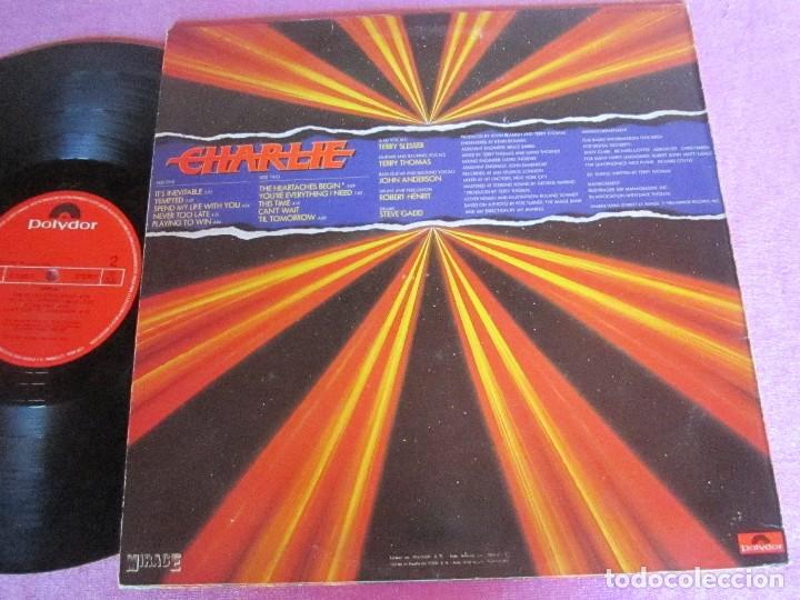 Discos de vinilo: CHARLIE. IT&acute;S INEVITABLE. POLYDOR.1983 LP - Foto 5