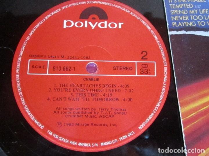 Discos de vinilo: CHARLIE. IT&acute;S INEVITABLE. POLYDOR.1983 LP - Foto 6