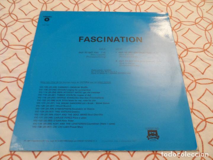 Discos de vinilo: FASCINATION - OUT TO GET YOU - Foto 2