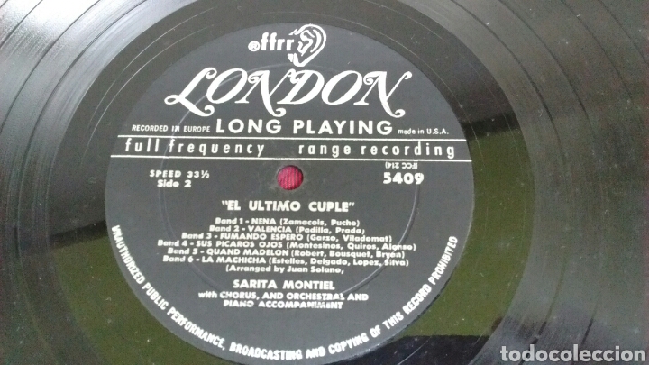 Discos de vinilo: Sarita Montiel - Foto 2