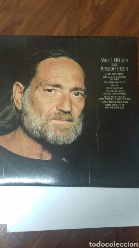 Discos de vinilo: Willie Nelson sing Kristofferson. 1.979-80 - Foto 1