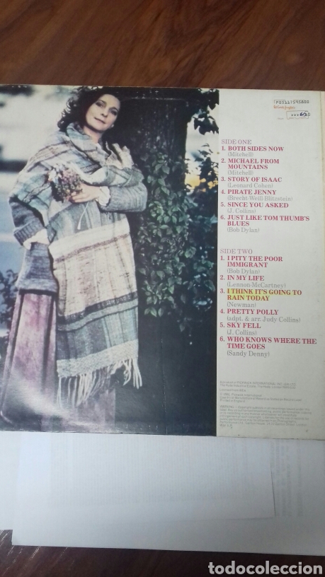 Discos de vinilo: Judy Collins. Both Sides Now 1.981 - Foto 2