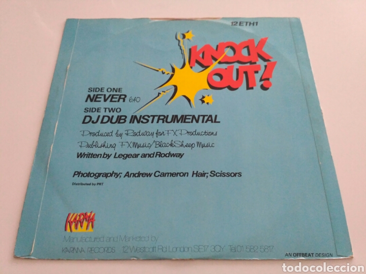 Discos de vinilo: Knockout - Never - Foto 2