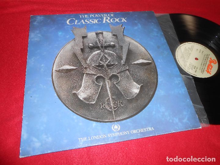Vinyl-Schallplatten: THE POWER OF CLASSIC ROCK LONDON SYMPHONY ORQ. LP 1985 ESPA&Ntilde;A SPAIN VERSIONES CLASICAS ROCK METAL