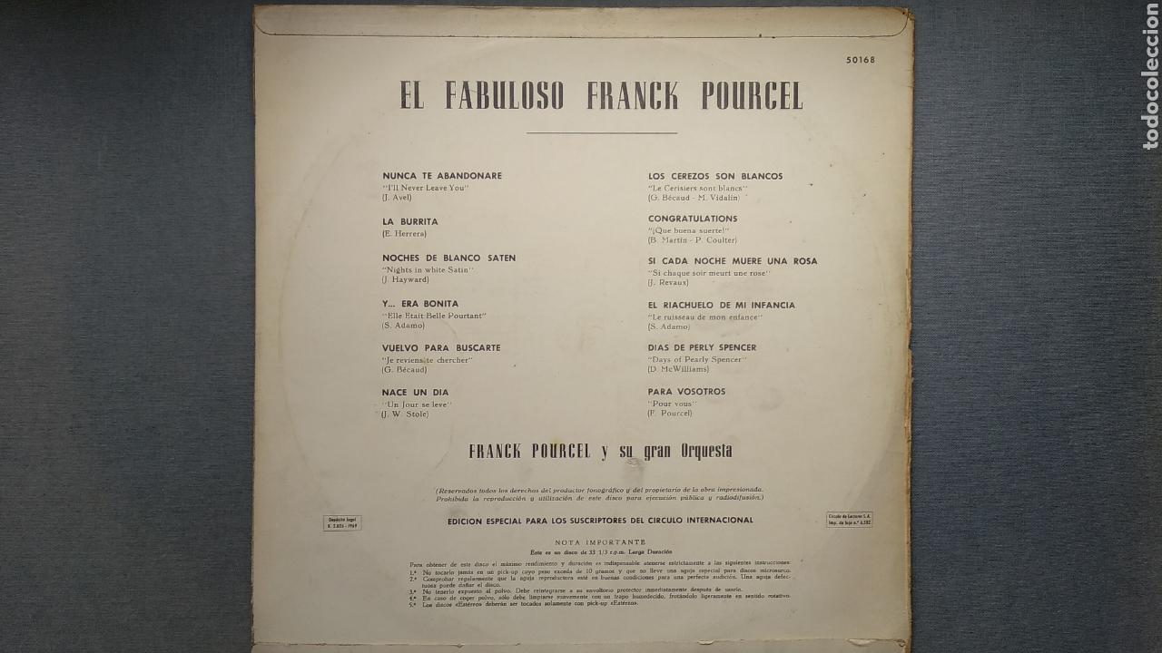 Discos de vinilo: FRANCK POURCEL - Foto 1