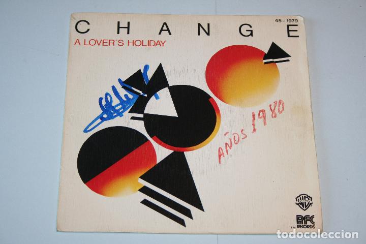 Discos de vinilo: CHANGE *** SINGLE VINILO MUSICA A&Ntilde;O 1979 *** HISPAVOX *** - Foto 1