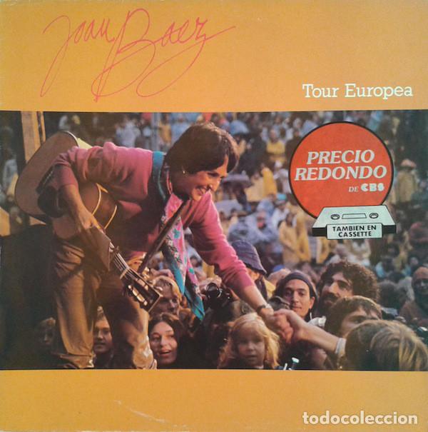 Discos de vinilo: JOAN BAEZ - TOUR EUROPEA - Foto 1