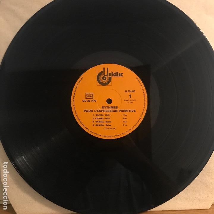Discos de vinilo: Herns Duplan / Rythmes Pour LExpression Primitive/Tribal/1981/ INCREIBLE DISCO - Foto 3